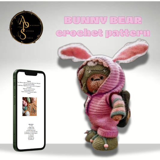 BUNNY BEAR crochet pattern