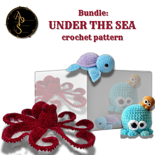 UNDER THE SEA Amigurumi Bundle